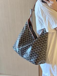 Cross-border Live Dog Teeth Hobo Bag Underarm Bag Single Shoulder Large Capacity Shopping Bag Mother Commuter Tote Women's Bag