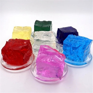 Creative Transparent Jelly Wax Children's Handmade DIY Abrasives Bear Making Pinch Le Crystal Jelly Wax Abrasives Material