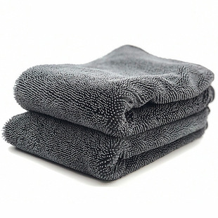 Twisted car wash towel 600 car cloth special towel absorbent lint-free car supplies thickened car cloth