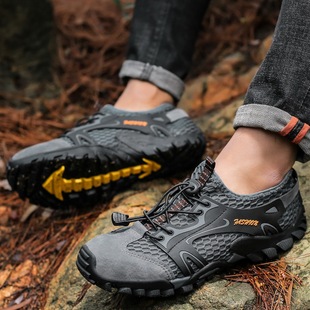 Cross-border Large Size 50 Men's Shoes 9321 Hiking Outdoor Hiking Shoes Floating Quick-drying Rock Climbing Shoes Breathable Tracing Shoes