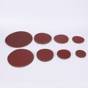 Factory direct 50-230MM flocking red sandpaper polishing sandpaper disc sandpaper polishing brushed wholesale