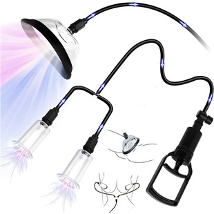Foreign Trade Explosions Sex Adult Products Vacuum Pull Rod 3-Piece Set Massage Breast Suction Pussy Suction Female Masturbator