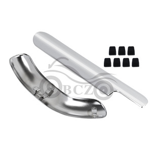 Motorcycle accessories suitable for this T Sandu 400 750 modified exhaust pipe insulation plate electroplating color 97-03