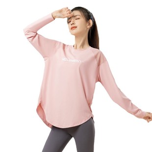 361 sports top women's long-sleeved T-shirt yoga clothes 2023 new spring and autumn loose running workout clothes