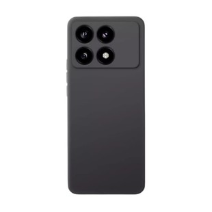 Применимо к Red Mi K70 корпус мобильного телефона Ультратонкий куб жидкий силикон матовая кожа на ощупь красный Mi K60 все включено устойчивый к падениям мягкий чехол