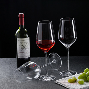Crystal Glass Goblet Artificial Blown Red Wine Glass Bordeaux Burgundy Wine Glass Champagne Glass in stock