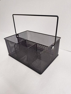 Seasoning basket/basket home kitchen storage and finishing export European and American simple metal grid