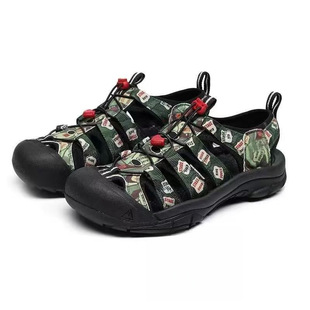 Summer Cohen high quality Re-engraved 1:1 (Standard) Men's and Women's Shoes Outdoor Hot Baotou Breathable Beach Sandals