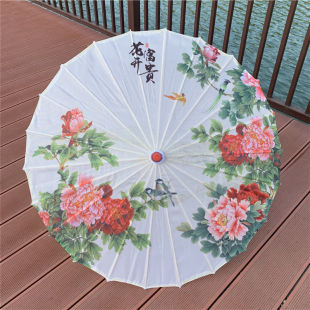 Factory straight hair ceiling decorative umbrella restaurant antique Chinese style classical Chinese style hand-painted