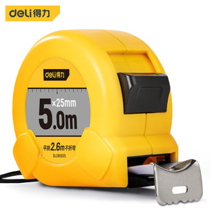 Deli steel tape measure 5 m 3m compact high precision economical measuring ruler 7.5 m 10 m steel ruler DL280519