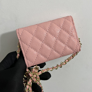 Little Xiangfeng CF Linger сетка кожаная икра карман женский кошелек мини-сумка цепочка сумка декоративная сумка для талии классический