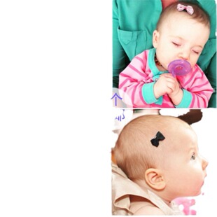 Factory wholesale diy children's hairpin material 2.8CM handmade baby bow hair accessories wig piece hair clip hairpin