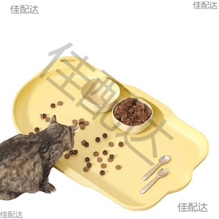 Pet Special Placemat Waterproof Non-slip Cat Bowl Food Mat Dog Large Cat Dining Mat Dinner Plate Cat Food Basin Mat