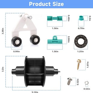 AXV417WHP pool pod swing kit and AXV621DAT pool Vac a-frame/turbine kit