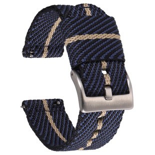 Quick release high quality woven nylon strap for Huawei GT3/4 canvas watch strap 20/22mm interface universal