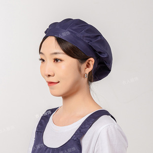 Textile factory apron female non-stick wool car stop workshop factory female worker hat solid color sleeveless anti-fouling printing embroidered words