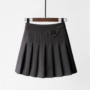 Jk Pleated Skirt Women's High-end Sense Summer New Korean Style High Waist Sexy Black Short Skirt Student Wrinkle A Skirt