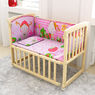 Детская кроватка сосна оптом с москитной сеткой Экспорт Babycot