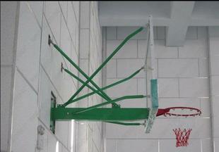Indoor Suspended Ceiling Electric Hydraulic Basketball Rack Mobile Large Event-Level Wall-Mounted Folding Standard Basketball Frame