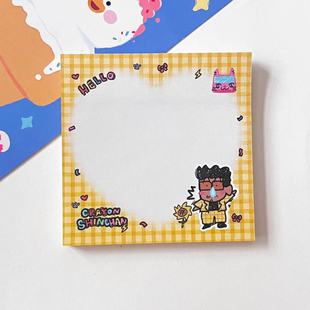 Crayon Shinchan Wutchin Симпатичный мультфильм Nutchy Ni имеет липкие заметки ins офисные учебные наклейки