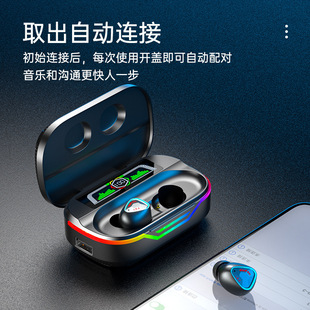 Трансграничные новые беспроводные наушники-вкладыши DX12 Bluetooth-наушники на открытом воздухе креативные карты с возможностью подключения MP3 плеер
