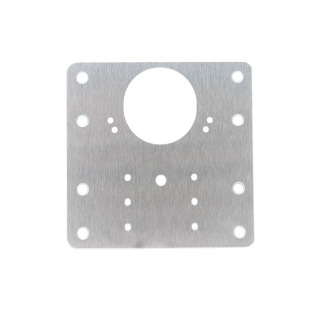 Stainless steel hinge repair piece cabinet door wooden door hinge hole repair artifact gasket fixing plate fixing piece