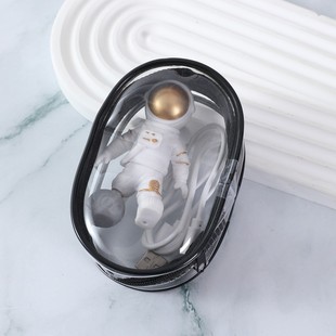 Bubble Mart Baby Walking Bag, Toy Storage Bag, Data Cable Storage Transparent Bag, Lightweight Mini Compact Crossbody