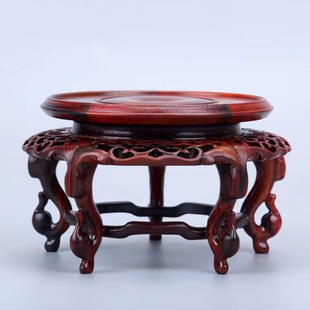 Lao Big Red Rosewood incense table base decoration decoration home Wenwan living room decoration crafts factory wholesale