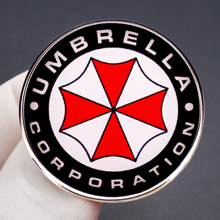 Resident Evil кризис зонтик компания брошь Злой дух замок игра булавка сплава значок