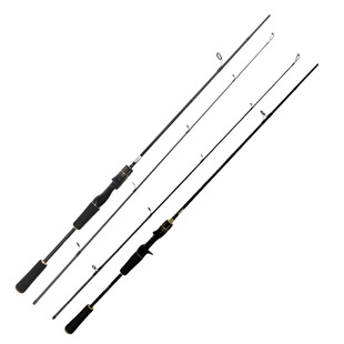 Cross-border road sub-rod m hardness fishing rod straight handle gun handle carbon cocked bass fishing rod road sub-rod wholesale