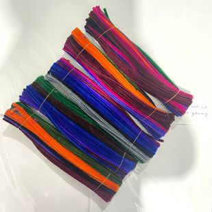 Foreign trade ordinary density Macaron color twist bar wholesale diy bouquet material bag children's handmade toys