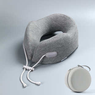 Portable U-shaped pillow aircraft pillow U-shaped neck pillow wrapped U-shaped pillow memory foam neck protection wholesale can add logo