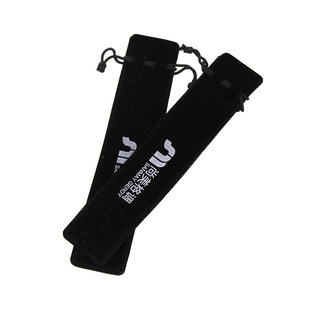 Stainless Steel Tableware Straw Thermometer Beam Storage Flannel Bag Pen Ballpoint Pen Bag Flannel Bag