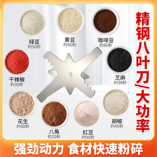 Grinding Machine Household Ultra-Fine Powder Grinder Dry and Wet Dual-Use Multi-Functional Material Grinder Dry Powder Machine Free Shipping