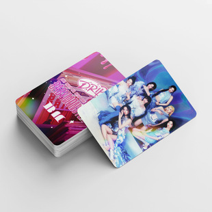 presale 124 flash cards BabyMonster photo card stickers baby monster star flash card LOMO card holographic card