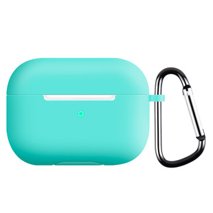 Силиконовый чехол AirPodsPro с пряжкой, устойчивый к падению, устойчивый к грязи, защитный чехол для Bluetooth-гарнитуры Apple