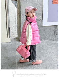 KKY-1829 Letter Vertical Collar Western-style Outer Wearing Vest