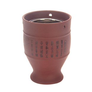 Zisha Moxibustion Pot Ceramic Pillar Hall Warm Moxibustion Massage Traditional Chinese Medicine Special Bian Stone Fire Dragon Pot Moxibustion Box for Moxibustion Home