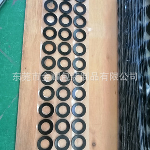 Manufacturers supply black O-type silicone pad self-adhesive silicone pad foam foot pad sofa furniture foot silicone foot pad