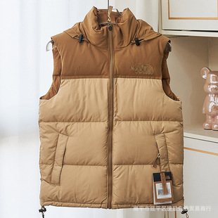 Putian Beijia Classic 1996 Down Vest White Label 700 Peng Men's and Women's Warm Goose Down Vest Warm Outdoor