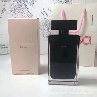 Cross-border Foreign Trade Naxisso For her Lady Perfume Black Rose Bottle Pink Pure Musk Lady Perfume
