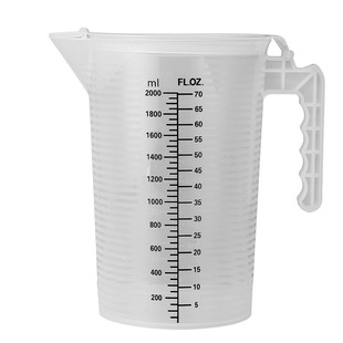 Measuring Cup plastic with scale Cup laboratory measuring cup large capacity measuring barrel food grade measuring cup Transparent Milk Tea commercial use