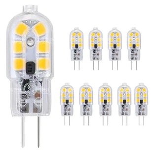 Трансграничный g4led низкого напряжения AC/DC12V два штыря штекерные 3 Вт прозрачный молочный белый ПК чехол для домашнего производства кукурузной лампы