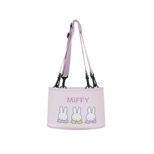 Genuine Miffy Rabbit Car Trash Cartoon Car Chair Back Multi-function Storage Box Creative Car Storage Barrel