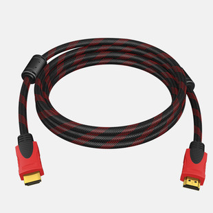 Red Black Network HDTV HD кабель V1.4 версия 1080P подходит для интерфейса HD кабель для телевизора компьютера кабель