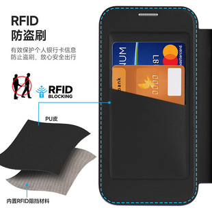 For Apple 16 Mobile Phone Case MagSafe Transparent Strong Magnetic iPhone16pro Max Fashion Business Leather Case