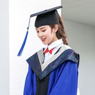 University master's degree clothing master's clothing Blue Master's clothing position clothing liberal arts, engineering, agriculture and military medicine