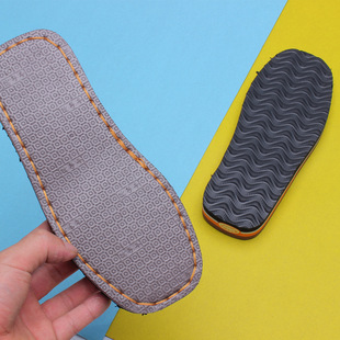 Ruziniu rubber foam sole hook shoes woven wool slippers cotton sole wholesale a generation of non-slip wear