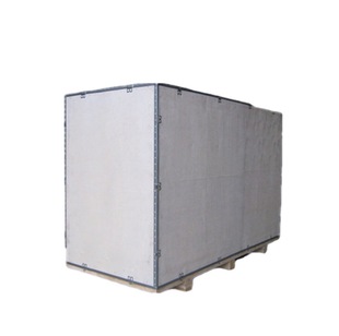 Preferential wholesale large wooden box freight fumigation-free box detachable steel side box solid wood plywood steel belt box