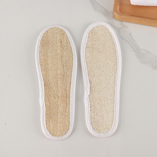 Factory supply loofah insole breathable deodorant loofah massage loofah insole wholesale formulation